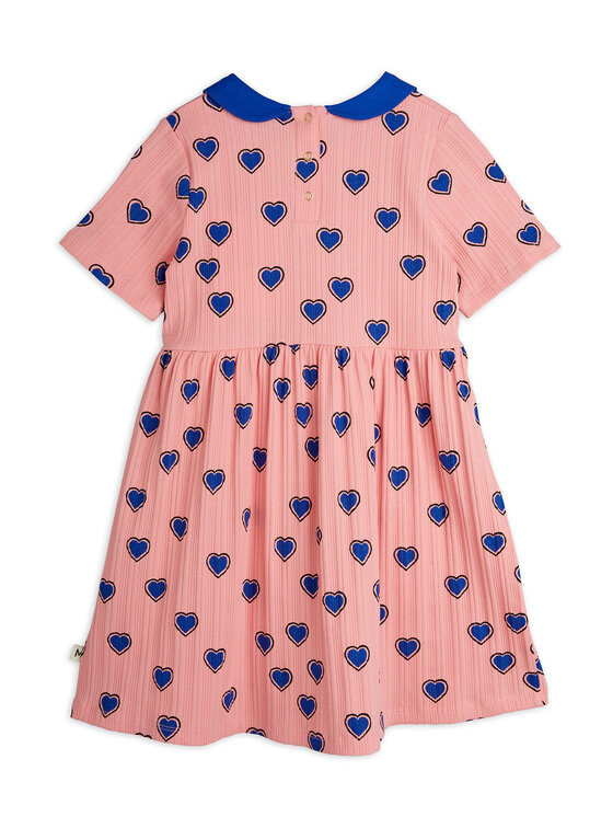 MINI RODINI MINI RODINI Sukienka codzienna 2525011028 Różowy Regular Fit