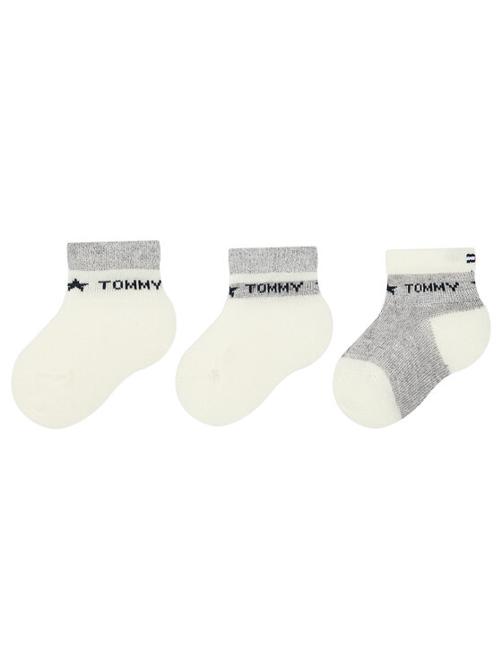 Tommy Hilfiger Tommy Hilfiger 3er-Set hohe Kindersocken 701222675 Bunt