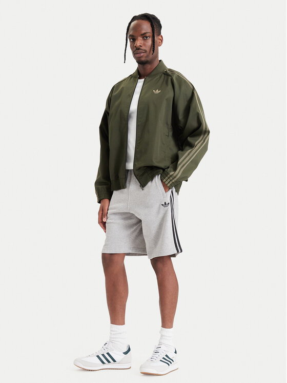 adidas adidas Pantaloncini sportivi 3-Stripes Shorts KE4108 Grigio Regular Fit
