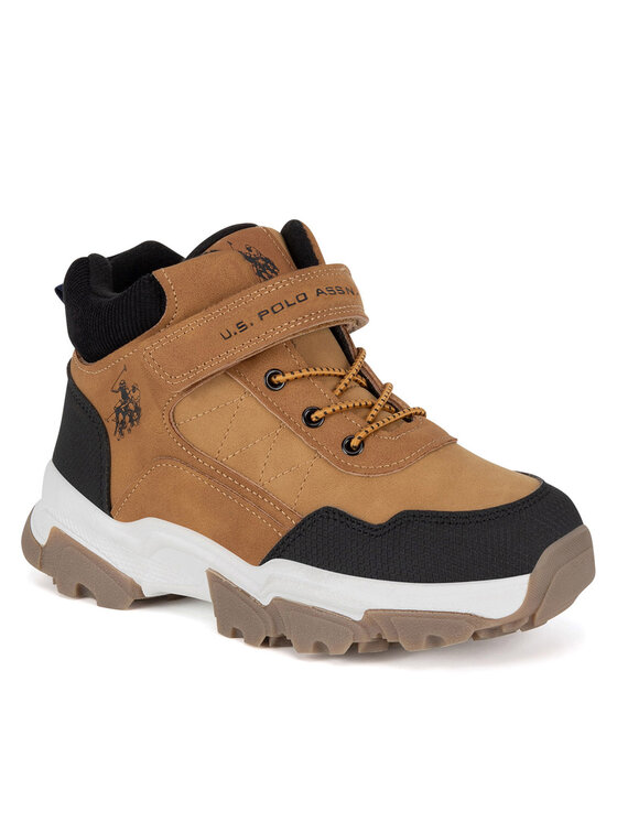 U.S. Polo Assn. U.S. Polo Assn. Gležnjarji KASPER001K/DY1 Rjava