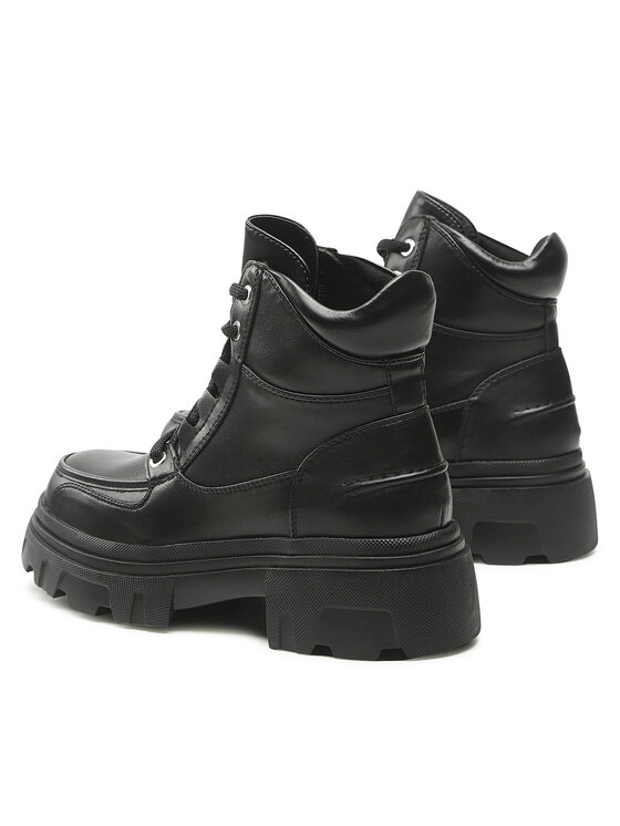 Jenny Fairy Jenny Fairy Šnurovacia obuv WS9186-03 Čierna