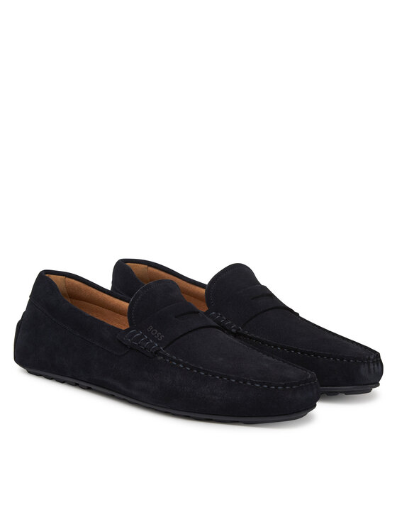 BOSS BOSS Mocassini Noel_Mocc_sdpeb 50541750 Blu scuro