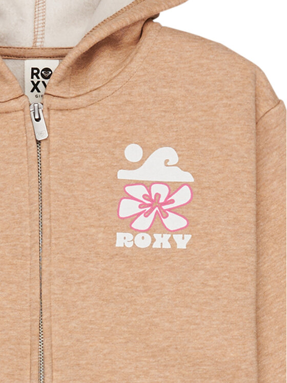 Roxy Roxy Džemperis Surf Feeling ERGFT04020 Smėlio Relaxed Fit