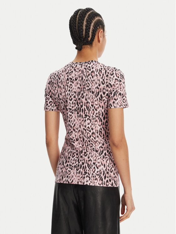 Just Cavalli Just Cavalli T-Shirt 78PAHE06 Barevná Regular Fit