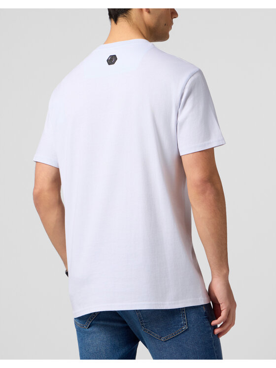 PHILIPP PLEIN PHILIPP PLEIN T-Shirt 28967 Biały Regular Fit