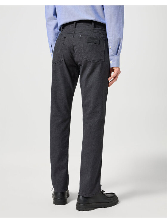 Wrangler Wrangler Spodnie materiałowe GREENSBORO Szary Regular Fit