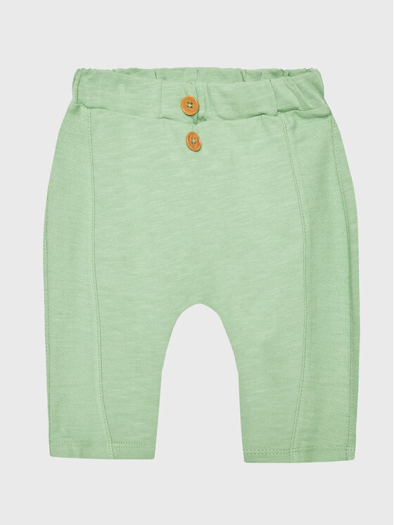 United Colors Of Benetton United Colors Of Benetton Hlače iz tkanine 3BGUAF00Y Zelena Regular Fit