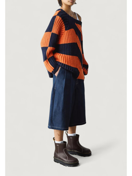 Dr. Martens Dr. Martens Μποτάκια Zebzag Rigger Wyoming Καφέ