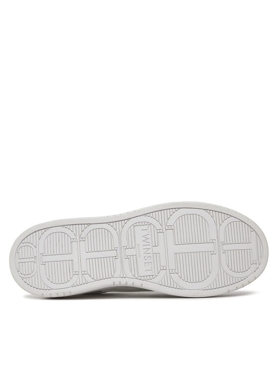 TWINSET TWINSET Sneakersy 232TCP260 Biały