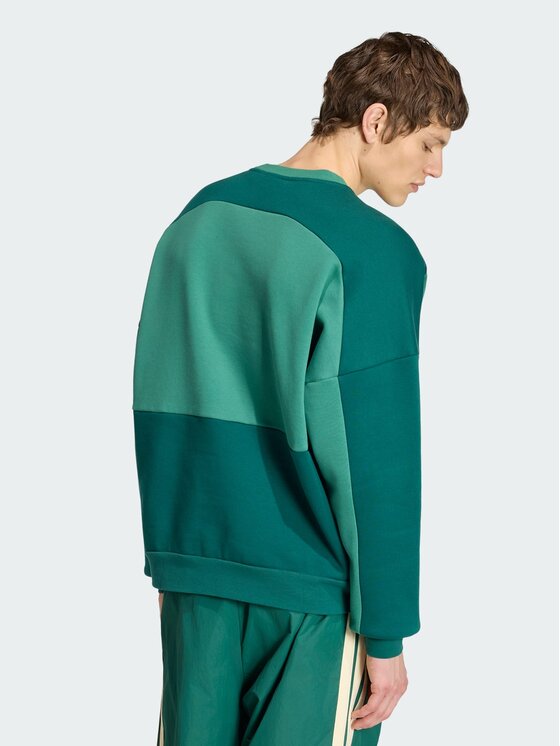 adidas adidas Bluza Munich 93 KW4387 Zielony Loose Fit