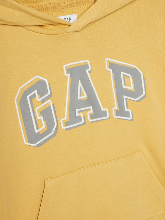 Gap Gap Pulóver 743971-01 Sárga Regular Fit