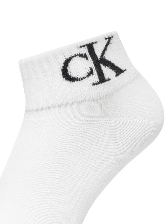 Calvin Klein Jeans Calvin Klein Jeans Set 2 parov ženskih visokih nogavic 701228813 Bela