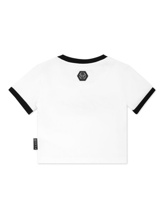 PHILIPP PLEIN PHILIPP PLEIN T-Shirt 28149 Biały Regular Fit