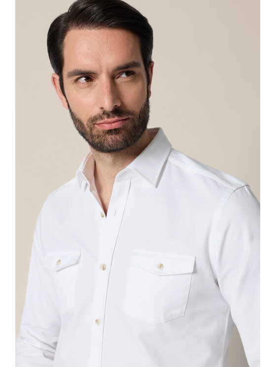 Lancerto Lancerto Koszula Elettra KO073126000045 Biały Regular Fit