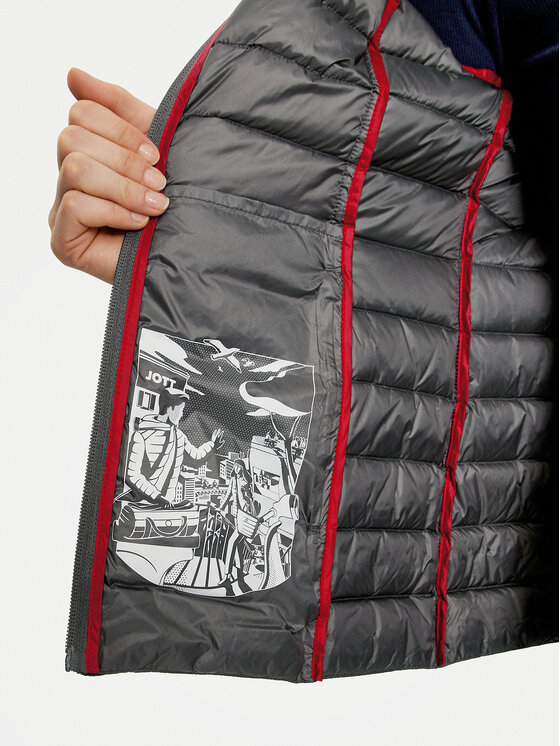 Jott Jott Kurtka puchowa Cha Noos Szary Fitted Fit