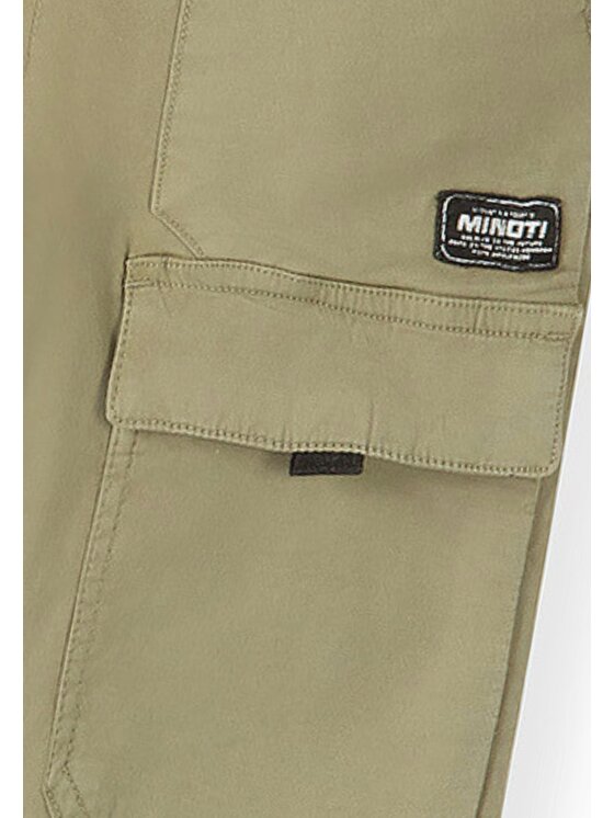 minoti minoti Spodnie cargo 33PANT250 Khaki Cargo Fit