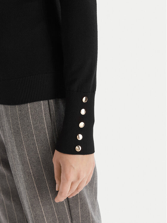 Fracomina Fracomina Dolcevita FR25WT7001K42101 Nero Regular Fit