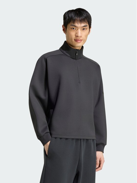 adidas adidas Bluza 168623 Czarny Loose Fit