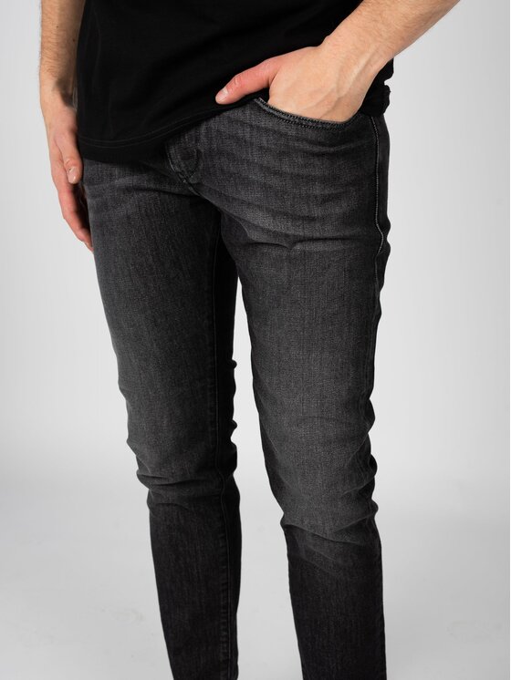 Diesel Diesel Jeansy A03562-09F75 Czarny Slim Fit