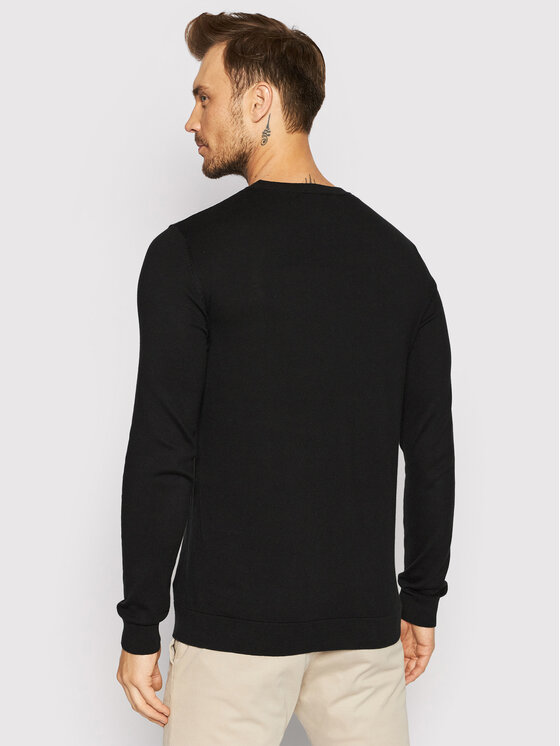 Selected Homme Selected Homme Pulover Berg 16074682 Negru Regular Fit