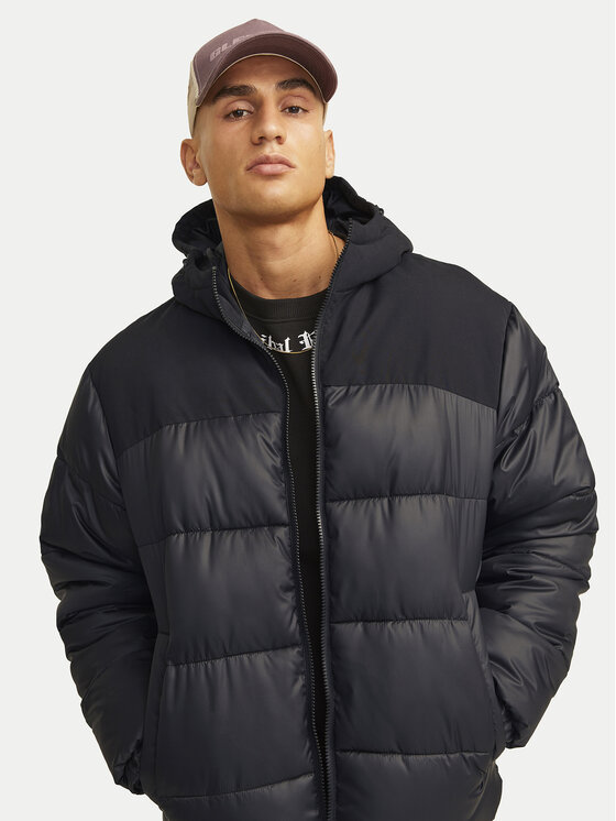 Jack&Jones Jack&Jones Зимно яке Moon 12256882 Черен Regular Fit