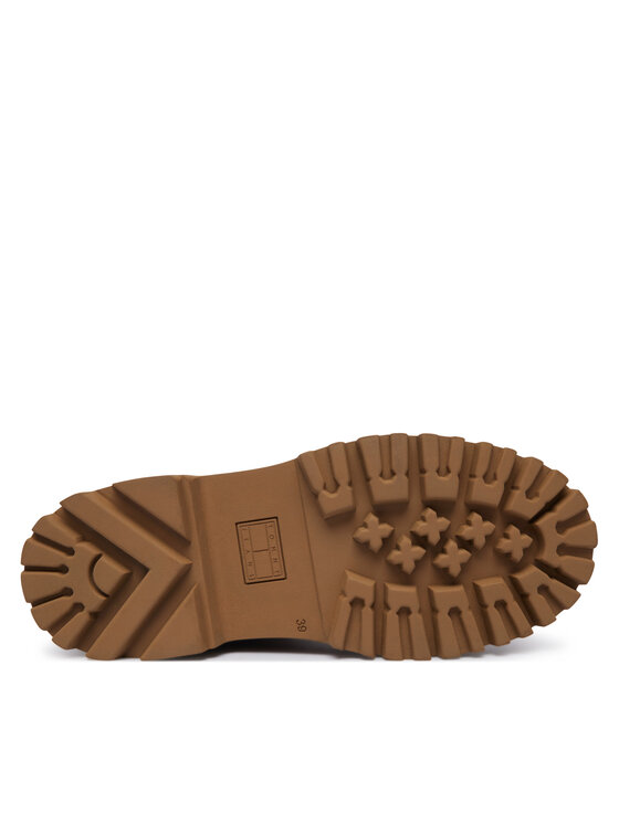 Tommy Jeans Tommy Jeans Žygio batai Tjw Platform Nubuck Boots EN0EN03114 Smėlio