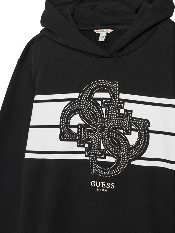 Guess Guess Sukienka codzienna J5YK04 KA6R4 Czarny Regular Fit