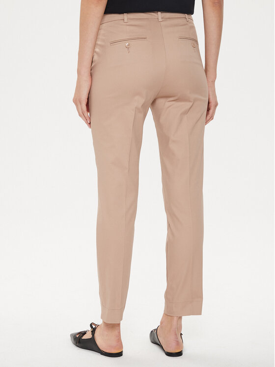 Sisley Sisley Riidest püksid 4GV3L5AH6 Beež Regular Fit