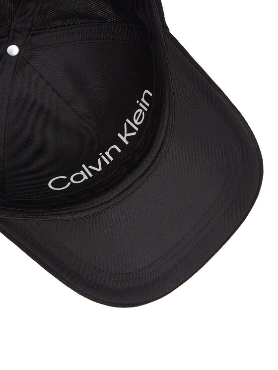 Calvin Klein Calvin Klein Czapka z daszkiem Corduroy Cotton Cap K60K612894 Czarny