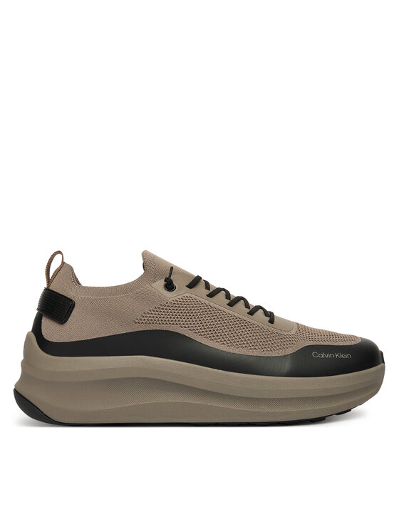 Calvin Klein Calvin Klein Sneakers Chunky Runner Lace Up Sock Knit YM0YM01457 Maro