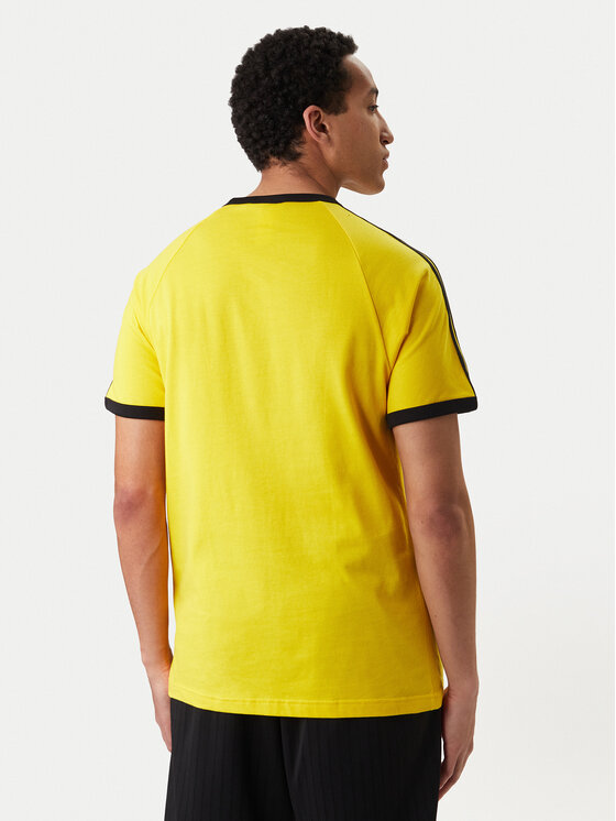 adidas adidas T-Shirt 3-Stripes KE3533 Žlutá Regular Fit