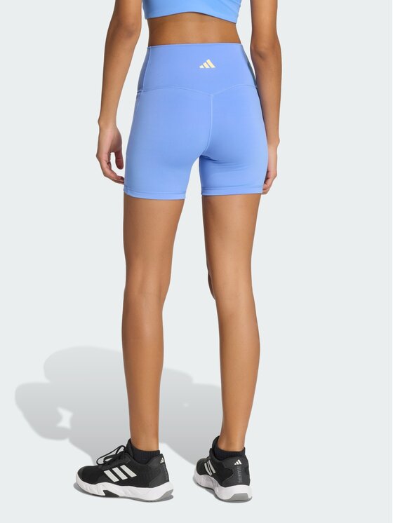 adidas adidas Szorty sportowe 158407 Błękitny Fitted Fit