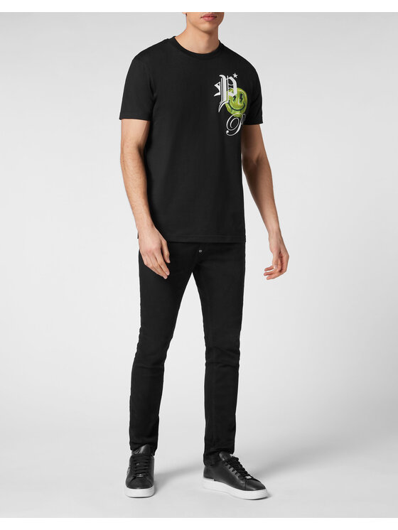 PHILIPP PLEIN PHILIPP PLEIN T-shirt 701 Nero Regular Fit
