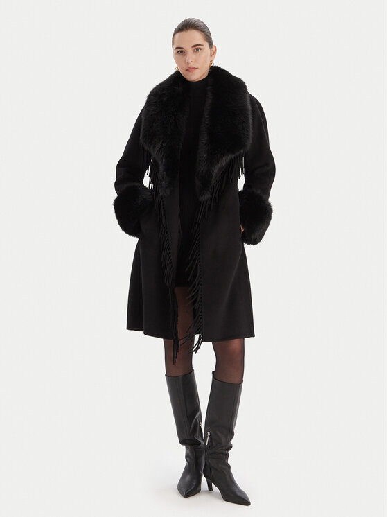 MARCIANO by GUESS MARCIANO by GUESS Cappotto di lana 5BGL46 7125A Nero Regular Fit