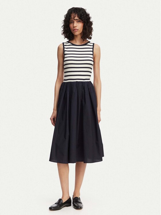 Gant Gant Vasaras kleita 4503509 Tumši zils A-Line Fit