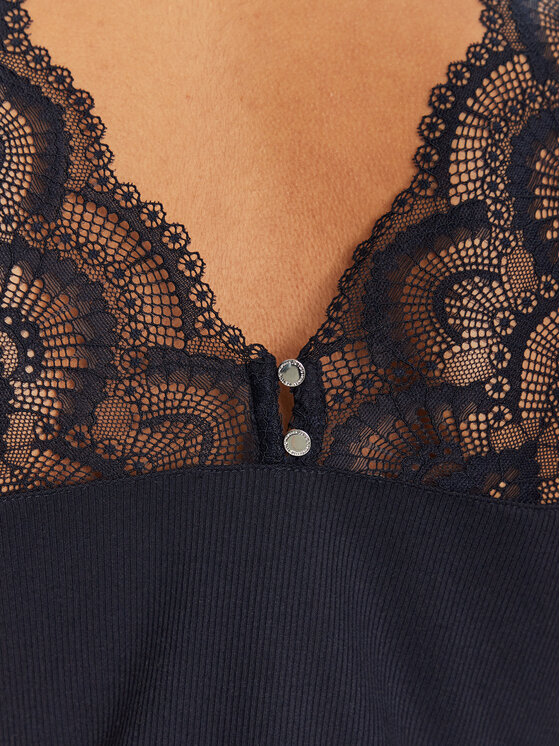Morgan Morgan Bluse 222-DELO Dunkelblau Regular Fit