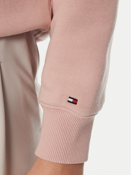 Tommy Hilfiger Tommy Hilfiger Суитшърт Modern Script WW0WW43844 Розов Regular Fit