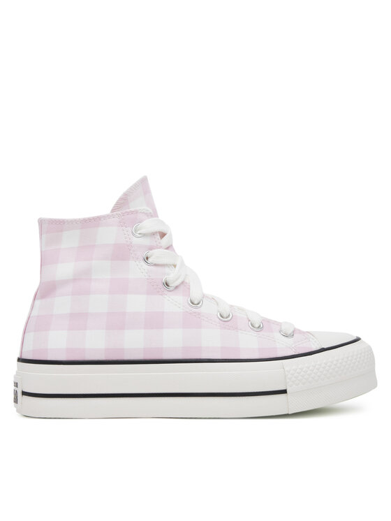 Converse Converse Tornacipő Chuck Taylor All Star Lift Platform Gingham A13663C Rózsaszín