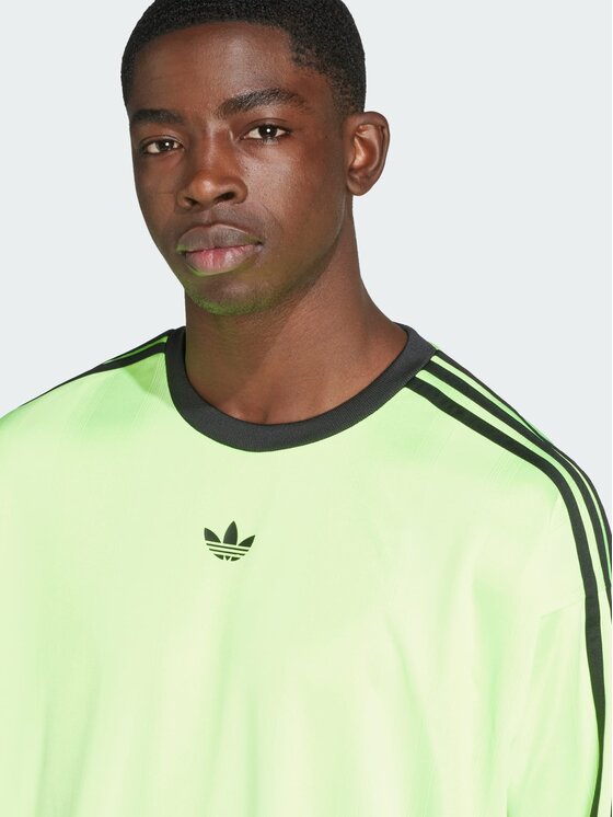 adidas adidas Longsleeve 151141 Zielony Loose Fit