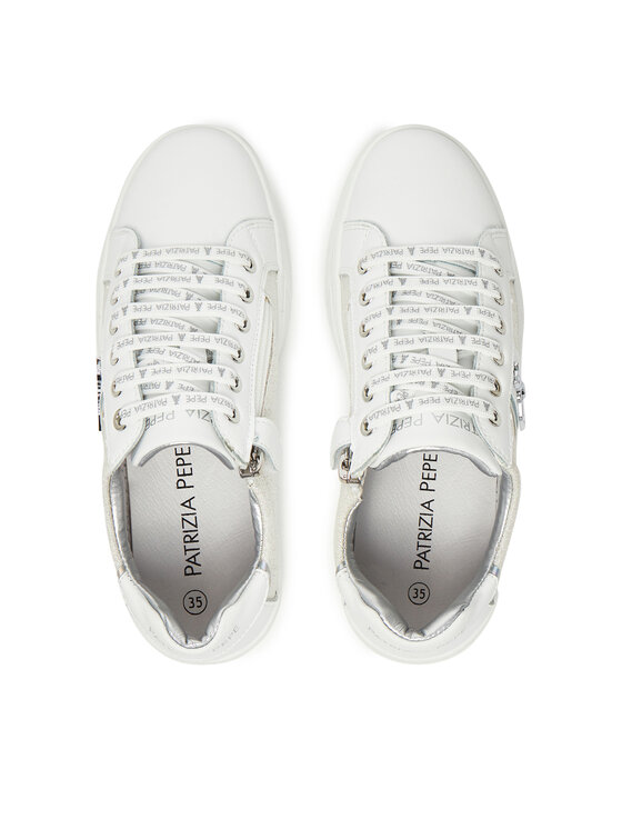 Patrizia Pepe Patrizia Pepe Sneakersy PPJ301.30 D Bílá