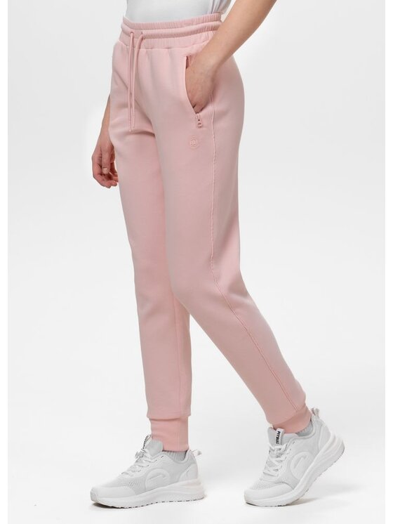 PITBULL PITBULL Spodnie dresowe DISCOVERY Różowy Regular Fit
