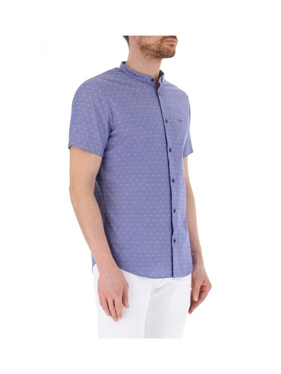 Armani Exchange Armani Exchange Koszula 3RZC28 ZN1BZ 85CG Niebieski Slim Fit