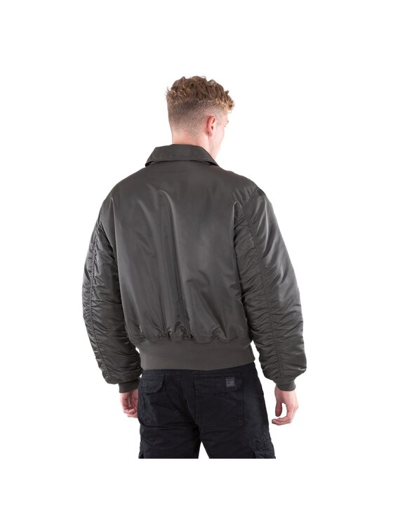 Alpha Industries Alpha Industries Bundy bomber AI.100102-04-5XL Sivá Regular Fit
