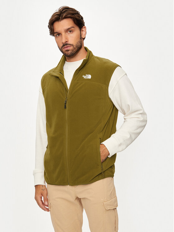 The North Face Veste Glacier NF0A7SSL Zaļš Regular Fit