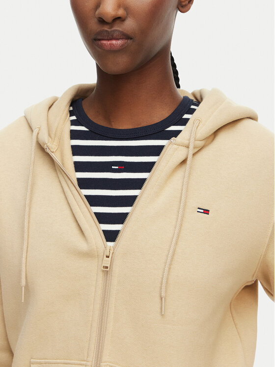 Tommy Jeans Tommy Jeans Jopa Flag DW0DW19729 Bež Regular Fit