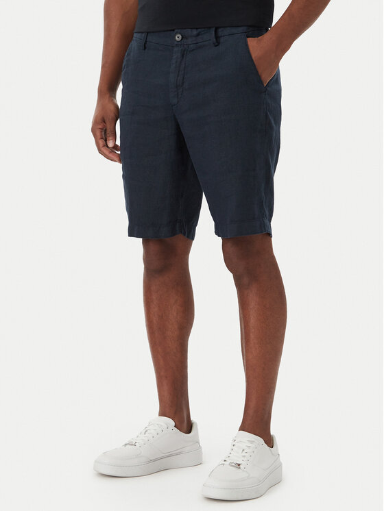 KARL LAGERFELD KARL LAGERFELD Шорти от плат 265320 562818 Тъмносин Regular Fit