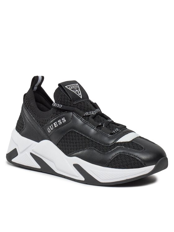 Guess Guess Sneakersy Geniver2 FLPGE2 FAB12 Černá