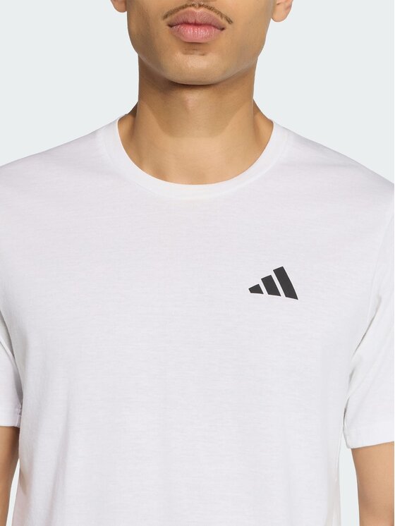 adidas adidas Koszulka techniczna 105405 Biały Regular Fit
