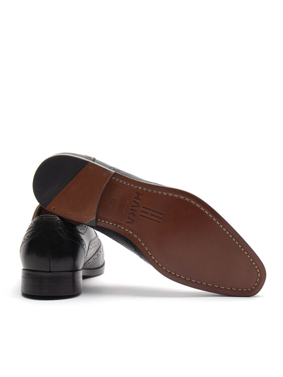 HAKA Shoes HAKA Shoes Poltopánky Giuseppe Čierna