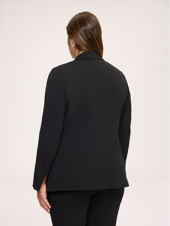 Fiorella Rubino Fiorella Rubino Marynarka Q047T000297N033 Czarny Regular Fit